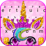 com.ikeyboard.theme.glisten.unicorn.girl