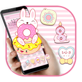 com.pink.cartoon.donuts.bunny