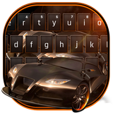 keyboard.theme.sport.car.racing.black