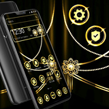 com.black.gold.luxury.pearl.flower