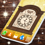 grandfather.antique.analog.vintage.old.clock.lwp