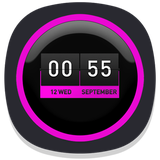 store.artfine.alwayson.clock.table_pink_theme