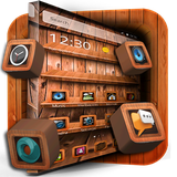 book.shelf.wooden.theme