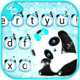 com.ikeyboard.theme.blue.glitter.baby.panda
