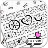 com.ikeyboard.theme.peace.love.doodle