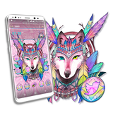 themes.beautiful.dream.catcher.wolf