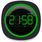 store.artfine.alwayson.clock.led_green_theme