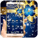 gold.blue.flower