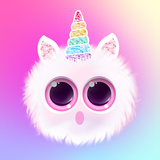 com.Hof.Pink.Fluffy.Unicorn.Cute.Moving.Background