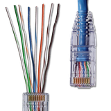 com.cutestockfootage.ethernetrj45cablescolors
