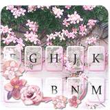 com.ikeyboard.theme.pink.floral.wall