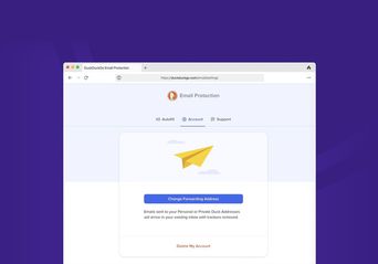سرویس ایمیل DuckDuckGo