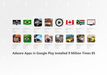 تبلیع‌افزارها در فروشگاه برنامه‌های گوگل‌پلی