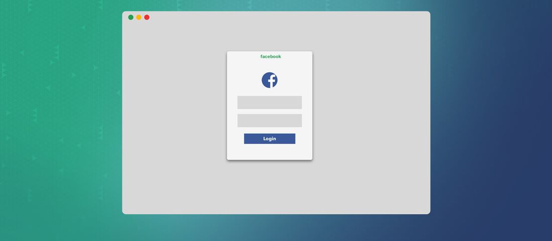 فیشینگ پاپ‌آپی فیسبوک
