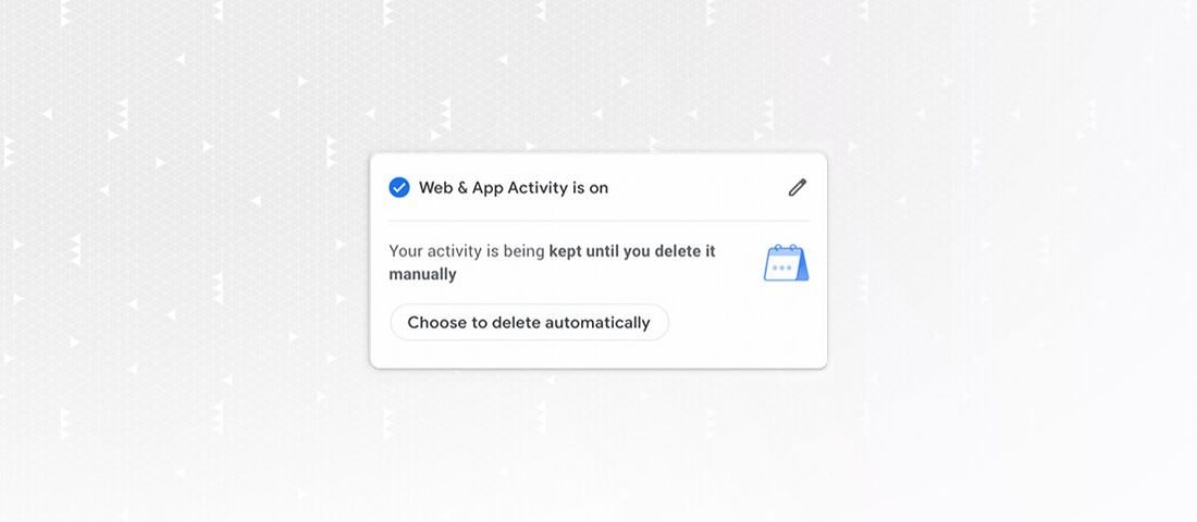 حذف خودکار سوابق در گوگل