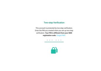 ورود دو مرحله‌ای در واتساپ