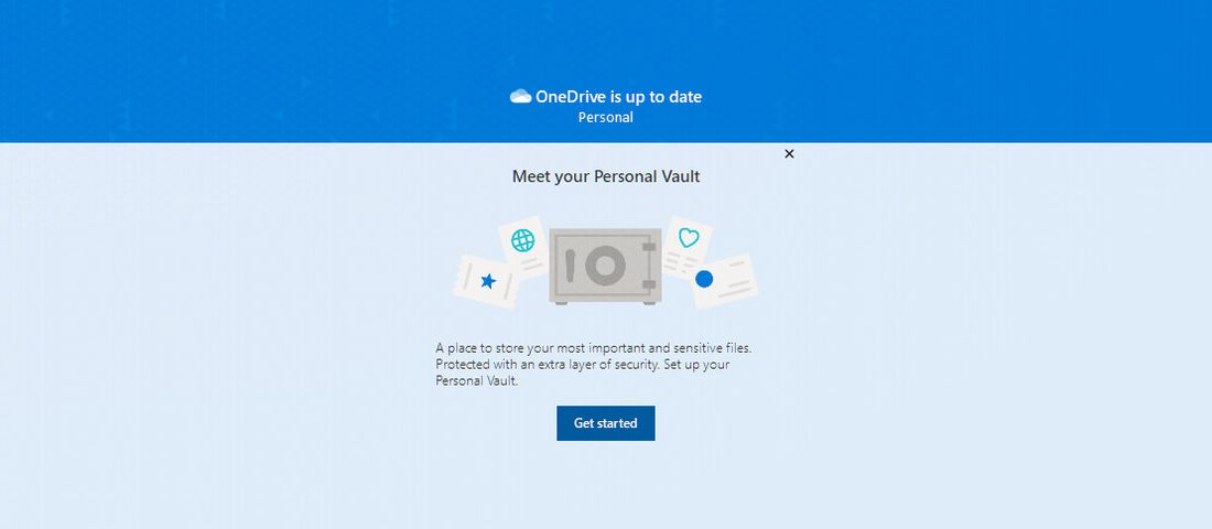 قابلیت Personal Vault در OneDrive