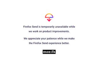 تعلیق موقت سرویس Firefox Send