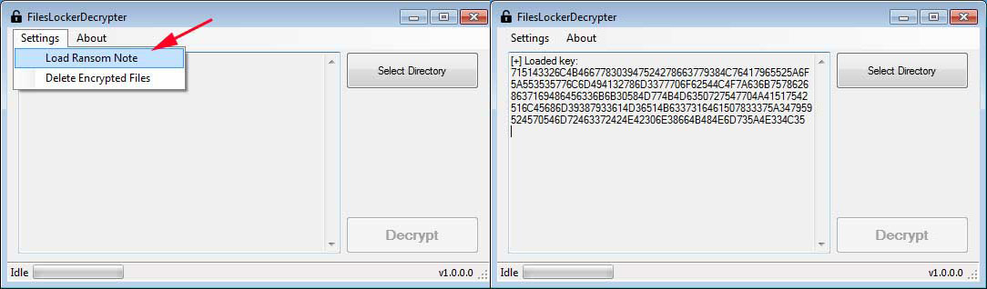 باج‌افزار FilesLocker